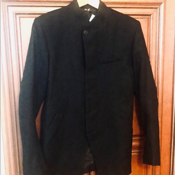 Helmut Lang Felted Flannel Military Jacket NWT - Picture 4 of 5